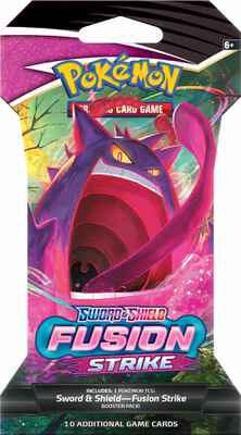 Fusion Strike Sleeved Booster Pack - SWSH08: Fusion Strike (SWSH08) SWSH08: Fusion Strike