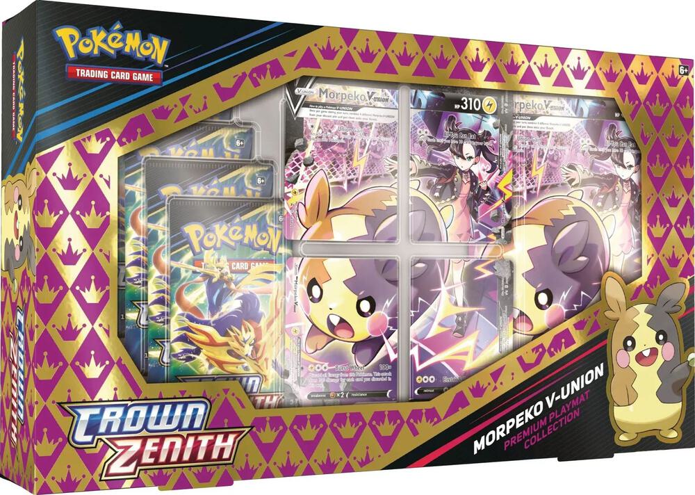 Morpeko V-UNION Playmat Premium Collection - SWSH: Crown Zenith (CRZ)
