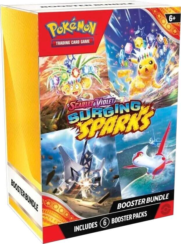 Surging Sparks Booster Bundle (LGS) - SV08: Surging Sparks (SSP)
