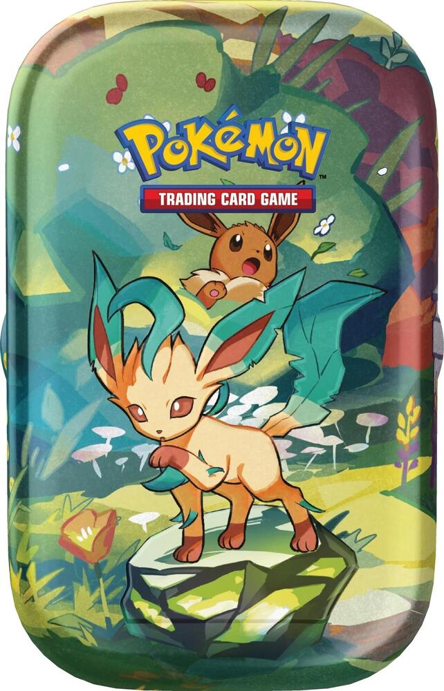 Prismatic Evolutions Mini Tin [Leafeon] - SV: Prismatic Evolutions (PRE)