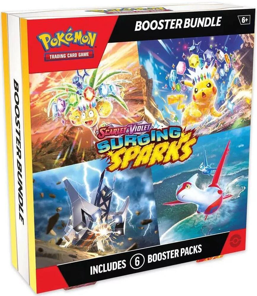 Surging Sparks Booster Bundle (Retail) - SV08: Surging Sparks (SSP) SV08: Surging Sparks