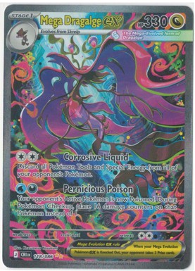 Mega Dragalge ex - 118/086 - ME04: Chaos Rising (CRI)