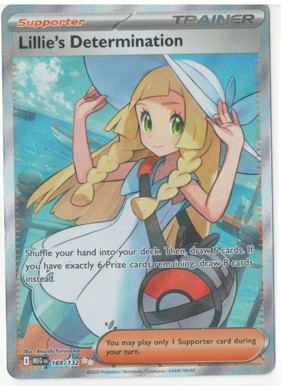 Lillie's Determination - 169/132 - ME01: Mega Evolution (MEG)