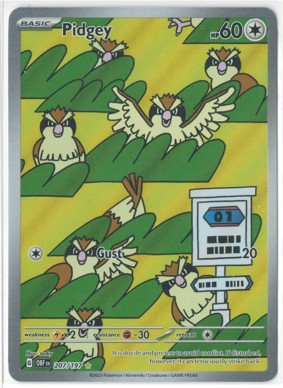 Pidgey - 207/197 - SV03: Obsidian Flames (OBF)