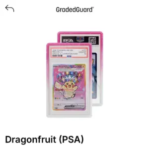 GradedGuard Dragonfruit PSA Graded Card Protector Limited Edition