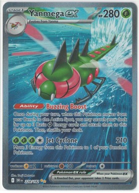 Yanmega ex - 228/182 - SV10: Destined Rivals (DRI)
